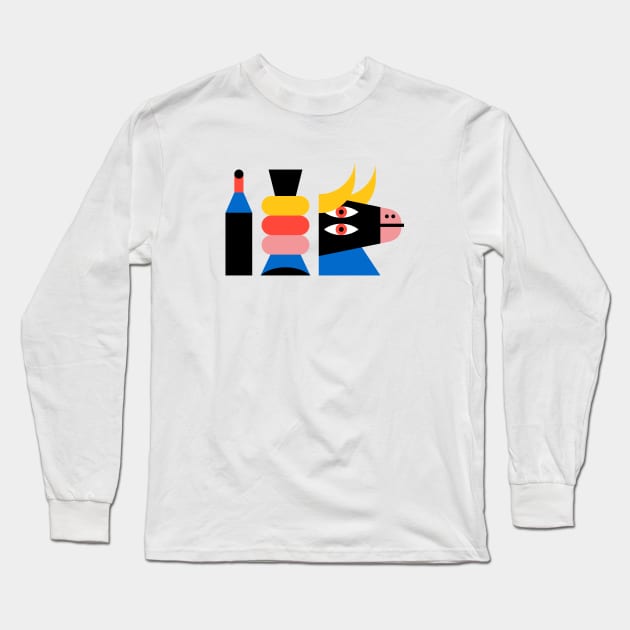 Fiesta Long Sleeve T-Shirt by Running Dog